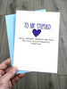 Naughty Fathers Day Card for your Stepdad - Happy Awkward Fathers Day