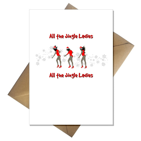 Beyonce Christmas Card - All the Jingle Ladies!